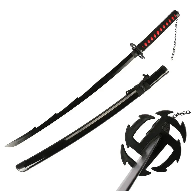 Bleach Kurosaki Ichigo Zangetsu Blade Model 3 Cosplay Wooden katana | 105 Cms |