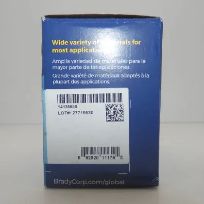 Brady 1.0 x 50" Blue Workhorse Vinyl Label Cartridge PTL-42-439-BL