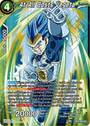BT4-030 At All Costs Vegeta