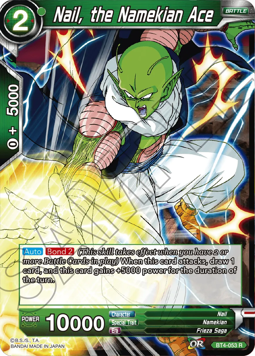 BT4-053 Nail, the Namekian Ace