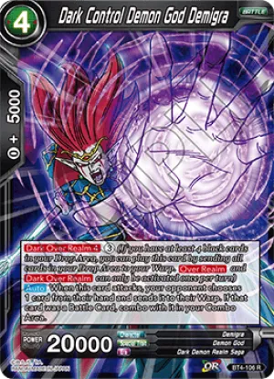 BT4-106 Dark Control Demon God Demigra