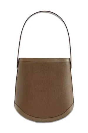Bucket Leather Top-Handle Bag