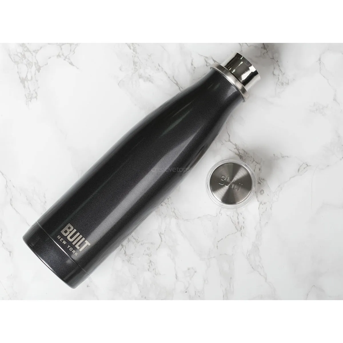 Built Perfect Seal Leakproof Insulated Bottle Metallic 500ml