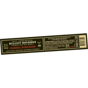 Bulleit Bourbon Barrel Strength Batch 08