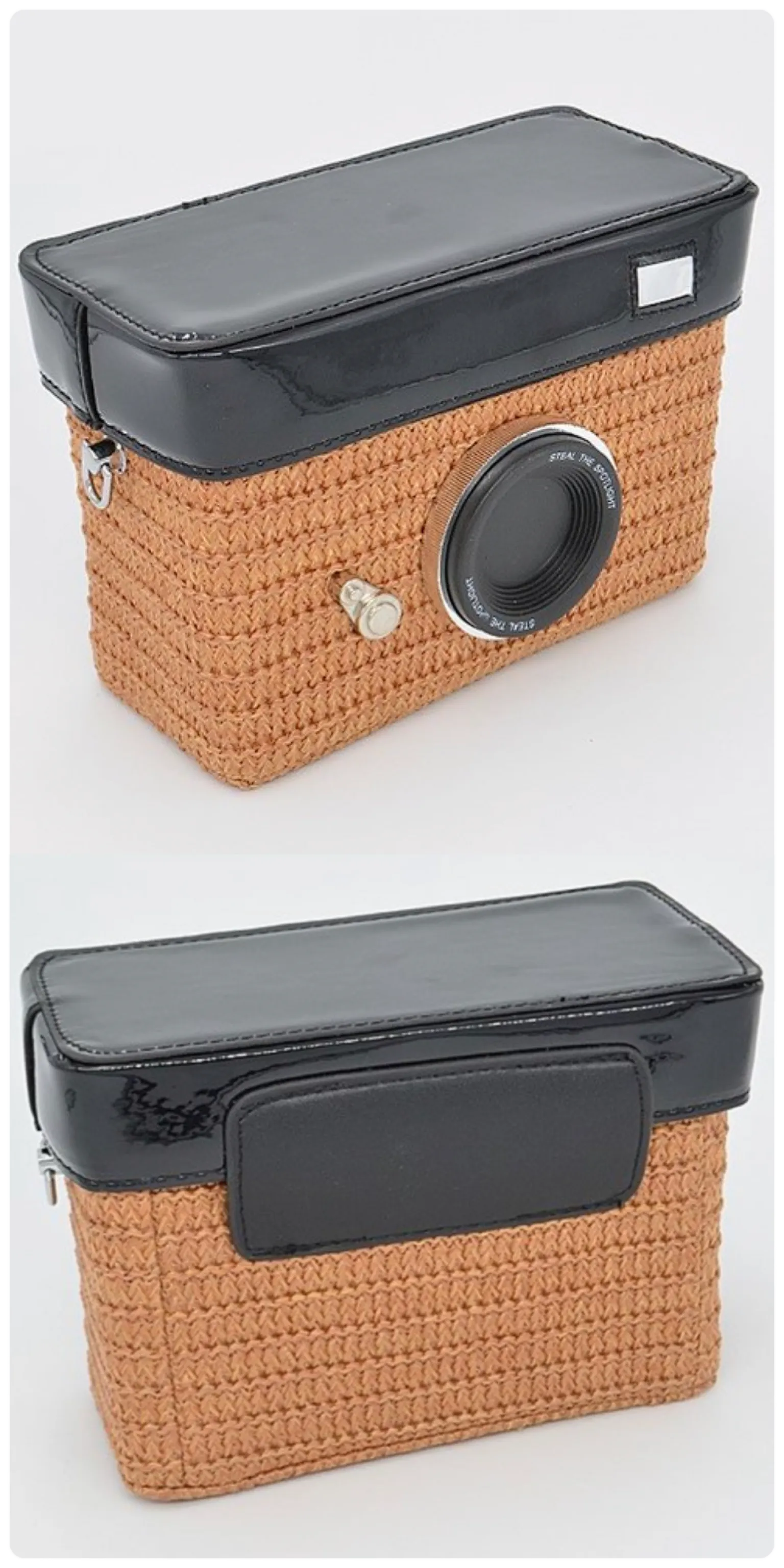 Camera Basket Clutch
