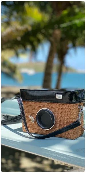 Camera Basket Clutch