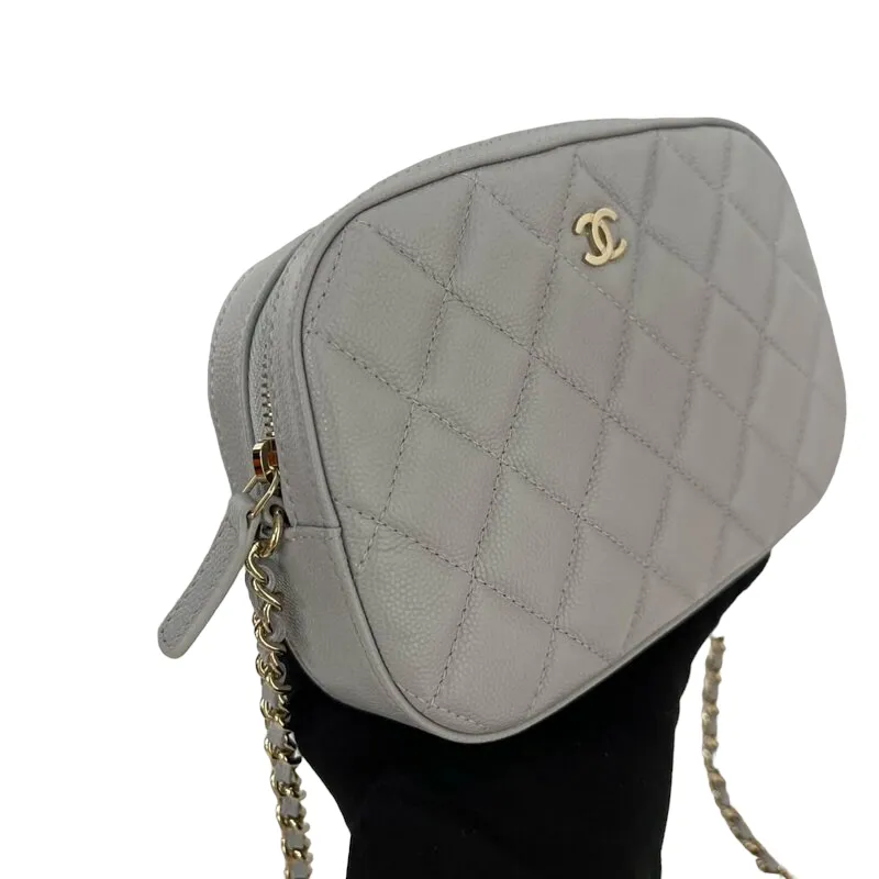 Camera Quilted Camera Case Grey GHW