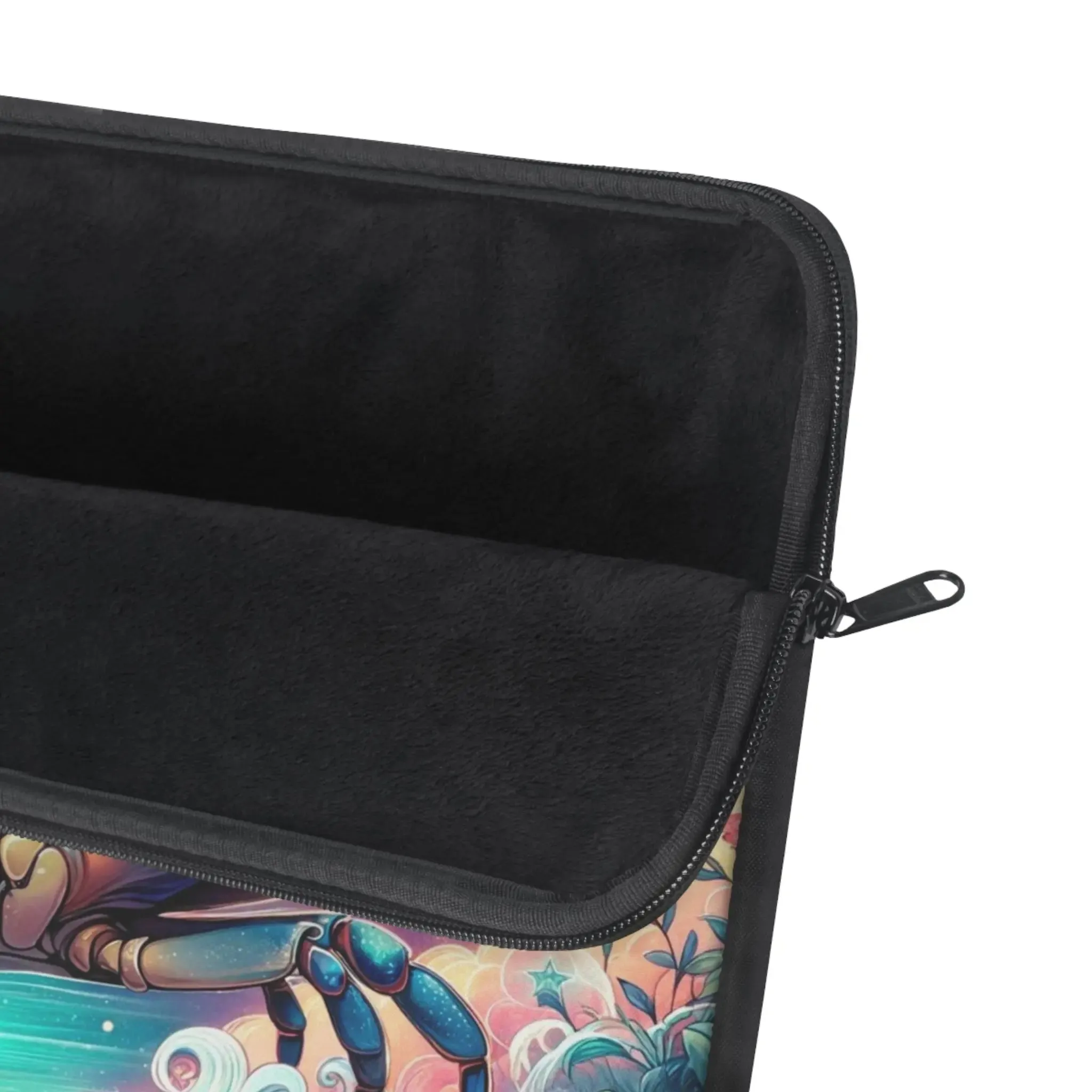 Cancer Crab Zodiac - Cat Lover - Laptop Sleeve