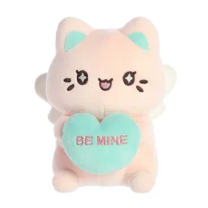 Candy Heart Sitting Meowchi Pink