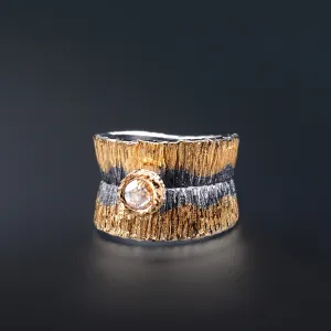 Canyon Rose-Cut Diamond Ring by Margisa