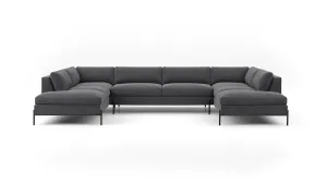 Catwalk U-Shaped Bumper Sectional (100" x 148" x 100")