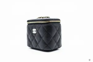 Chanel AP1340Y33352 Small Vanity Black   C3906 Caviar Shoulder Bags Pbhw
