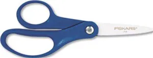 Childrens Safety Scissors Pointed 5 Inch  Length 1-3/4 Inch  Cut 12/Pack