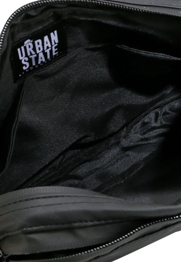 Coated Edge Track Waistpack - Black