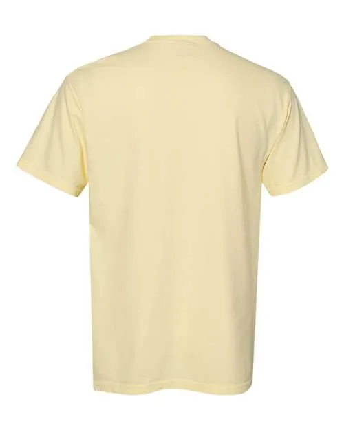 Comfort Colors Garment-Dyed Heavyweight Pocket T-Shirt 6030 Banana