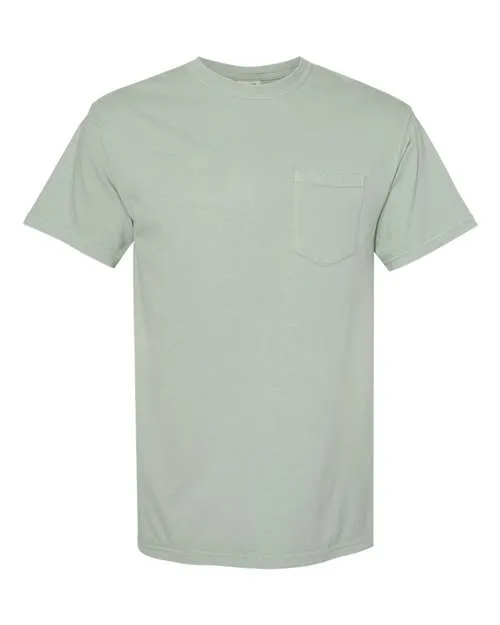 Comfort Colors Garment-Dyed Heavyweight Pocket T-Shirt 6030 Banana