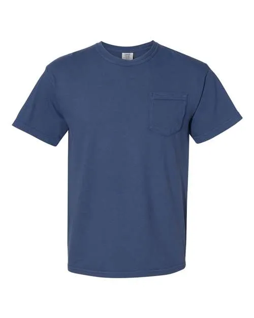 Comfort Colors Garment-Dyed Heavyweight Pocket T-Shirt 6030 Chili