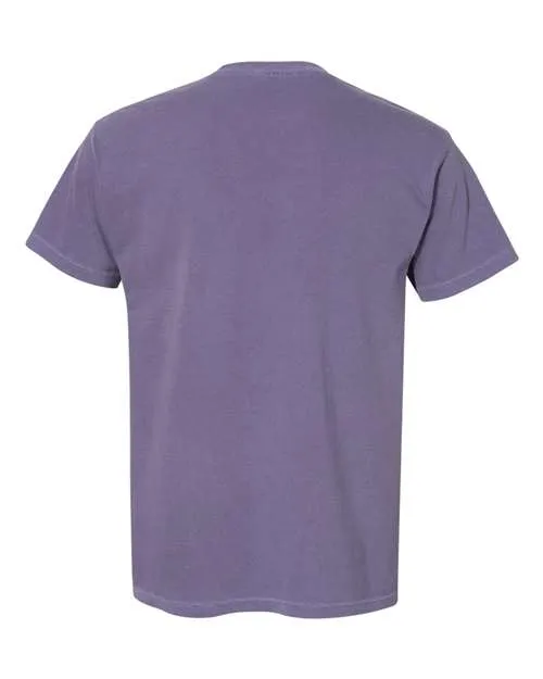 Comfort Colors Garment-Dyed Heavyweight Pocket T-Shirt 6030 Granite