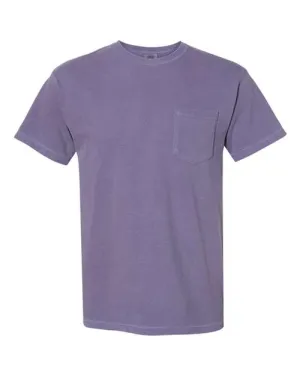 Comfort Colors Garment-Dyed Heavyweight Pocket T-Shirt 6030 Granite