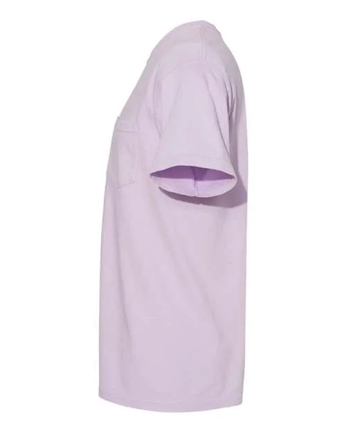 Comfort Colors Garment-Dyed Heavyweight Pocket T-Shirt 6030 Orchid
