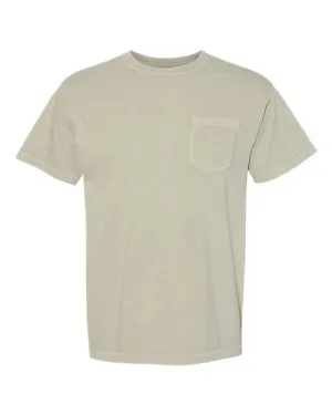 Comfort Colors Garment-Dyed Heavyweight Pocket T-Shirt 6030 Sandstone