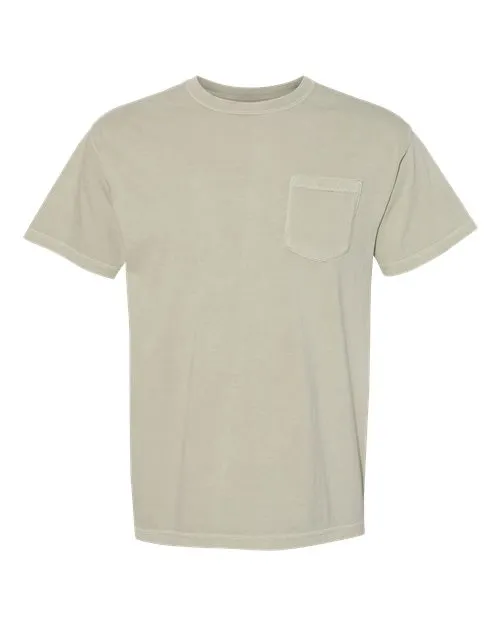 Comfort Colors Garment-Dyed Heavyweight Pocket T-Shirt 6030 Sandstone