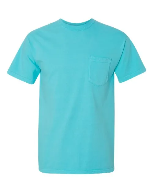 Comfort Colors Garment-Dyed Heavyweight Pocket T-Shirt 6030 Sandstone