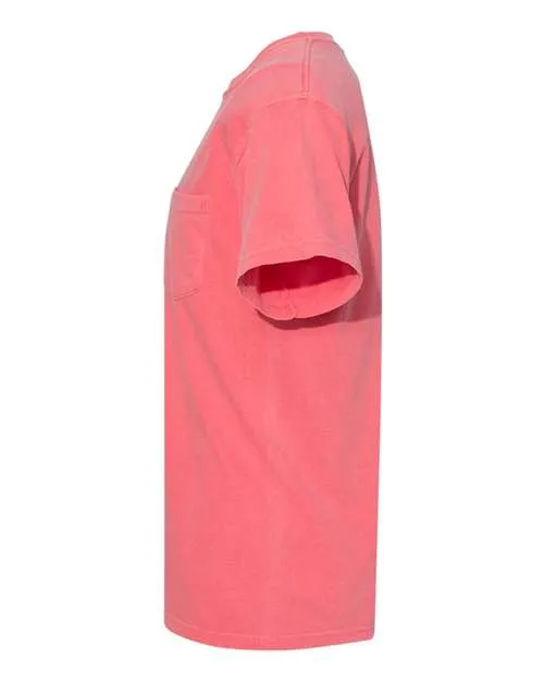 Comfort Colors Garment-Dyed Heavyweight Pocket T-Shirt 6030 Watermelon