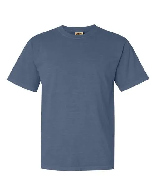 Comfort Colors Garment-Dyed Heavyweight T-Shirt 1717 Blue Jean