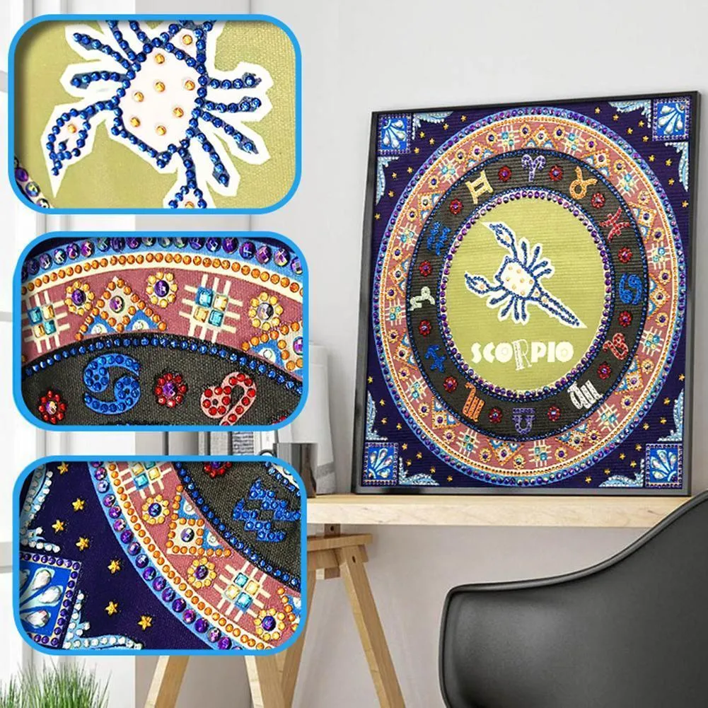 Constellation 5D DIY Special-shaped Diamond Painting
