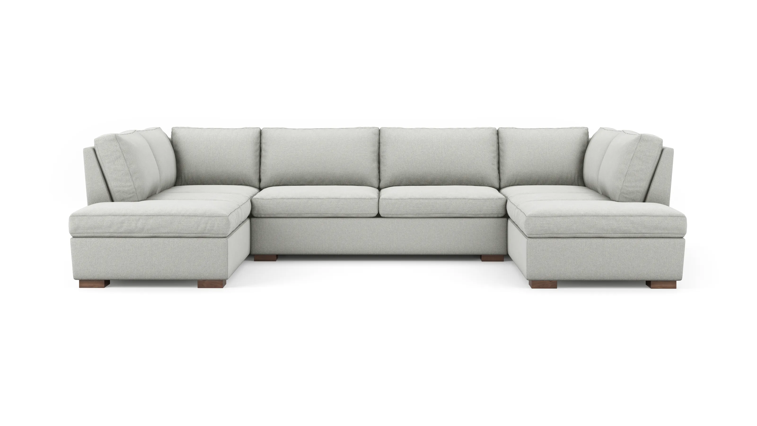 Couch Potato U-Shaped Bumper Sectional (100" x 145" x 100",Standard)