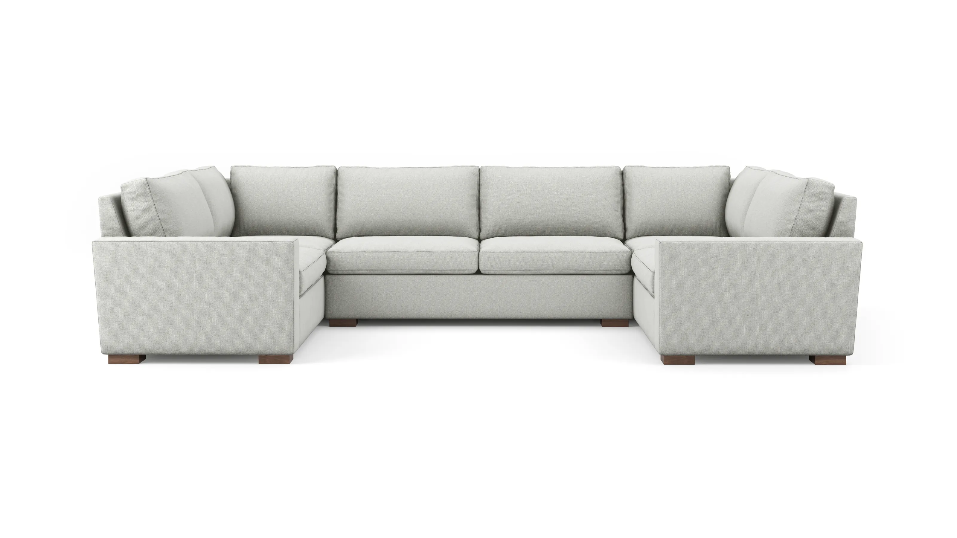 Couch Potato U-Shaped Sectional (100" x 145" x 100",Standard)