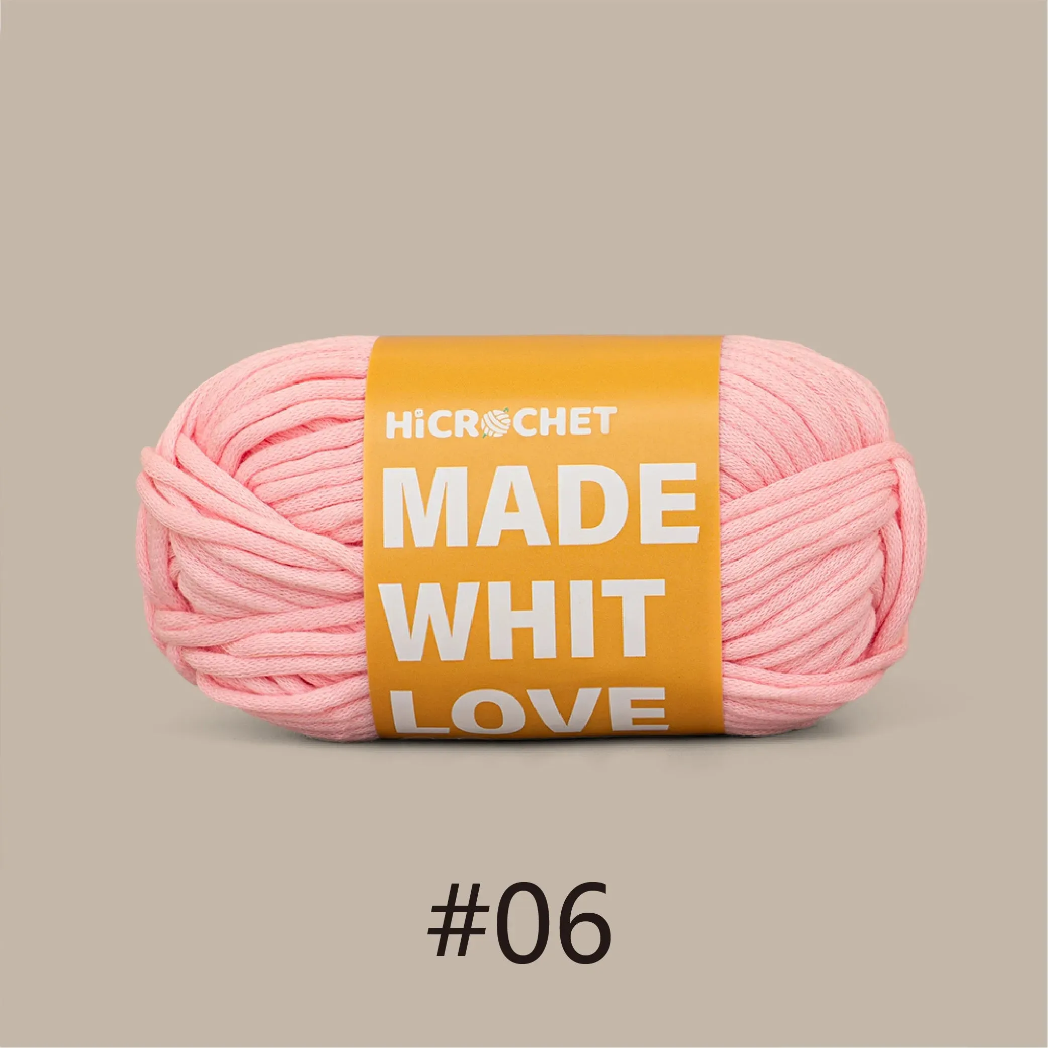 Crochet Yarn (100% polyester & 60m)