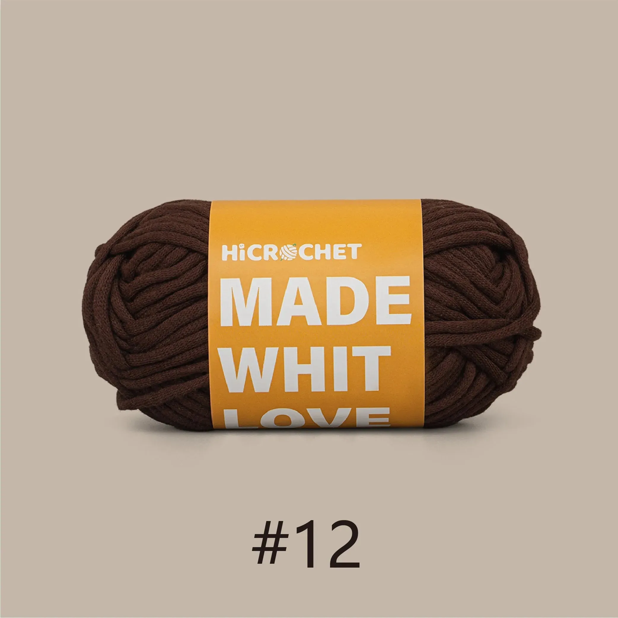 Crochet Yarn (100% polyester & 60m)