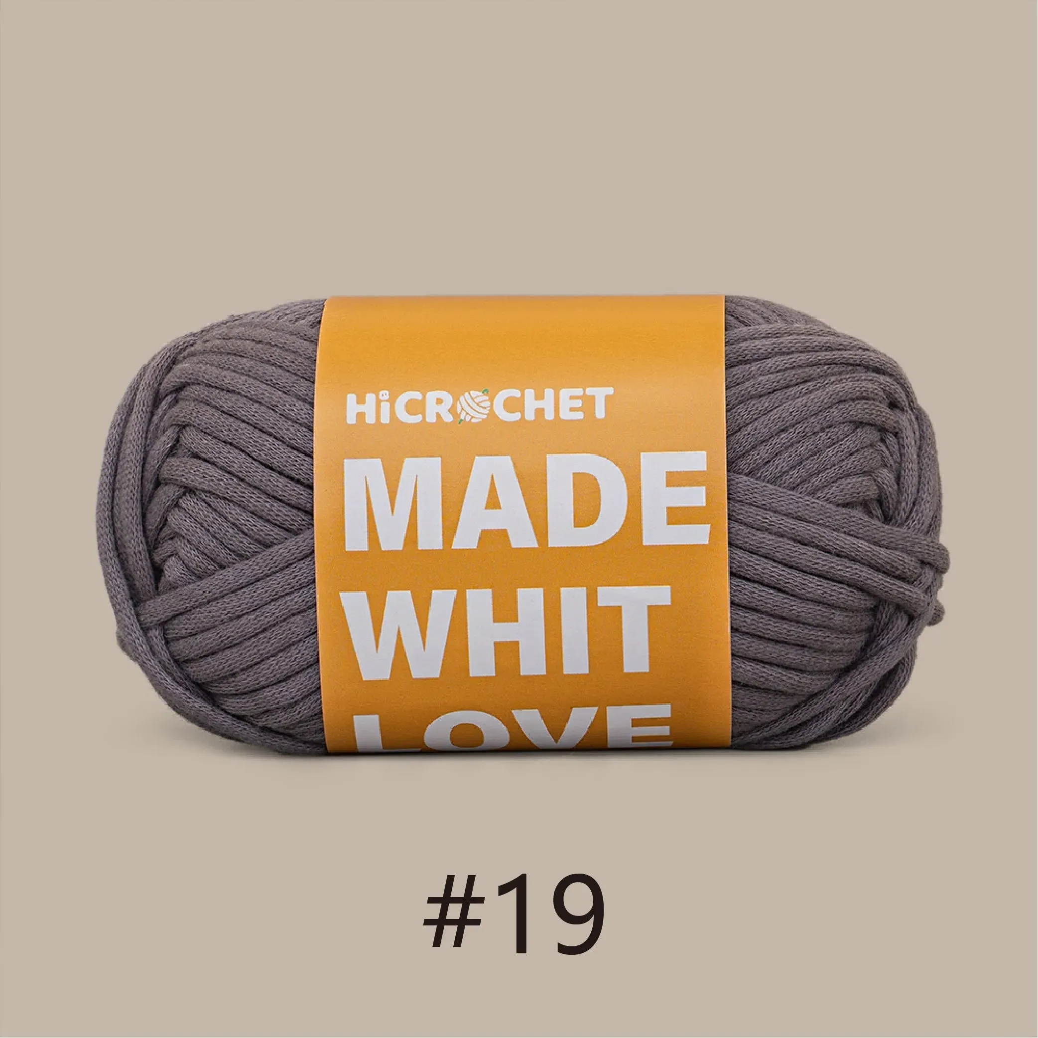 Crochet Yarn (100% polyester & 60m)