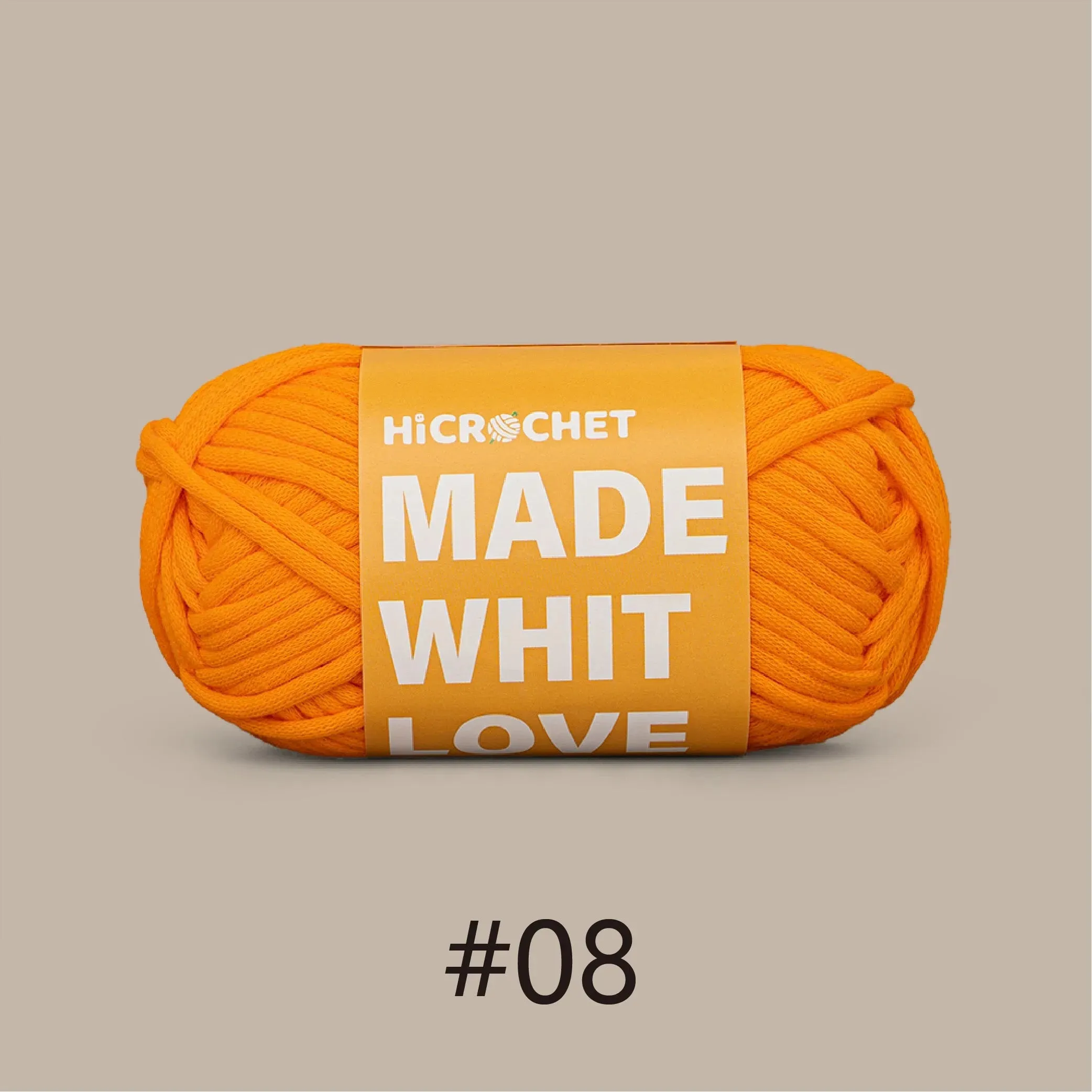 Crochet Yarn (100% polyester & 60m)