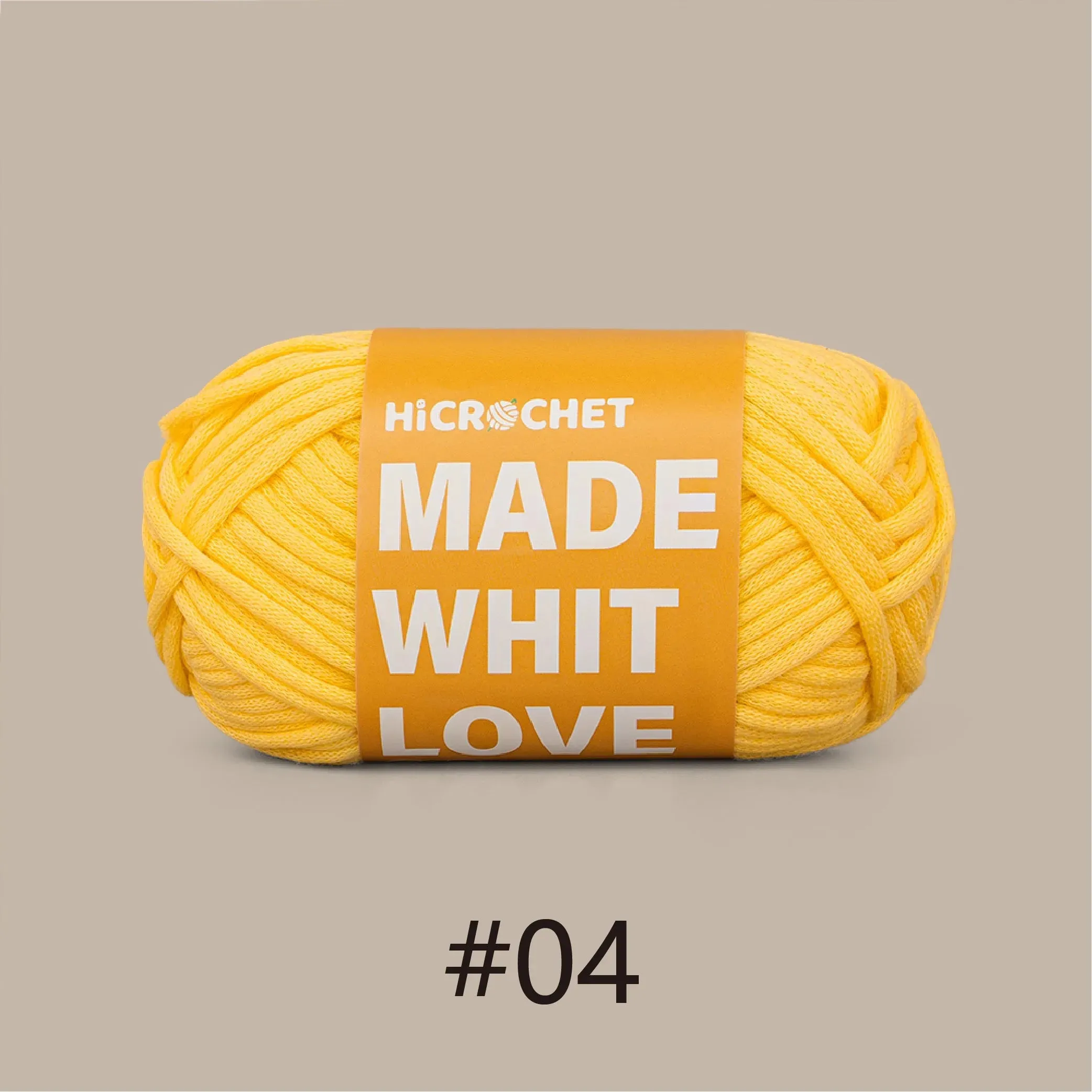 Crochet Yarn (100% polyester & 60m)