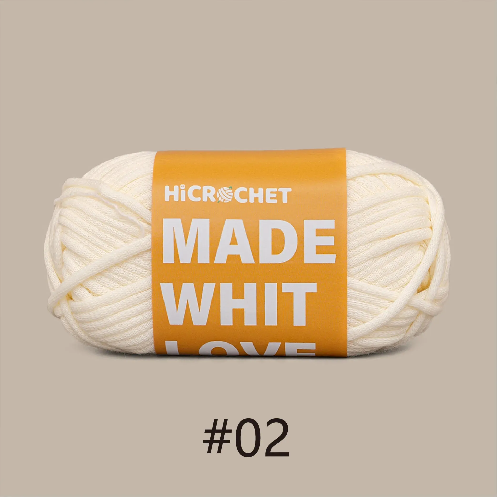 Crochet Yarn (100% polyester & 60m)