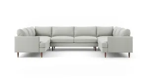 Crowd Pleaser U-Shaped Sectional (105" x 144" x 105")