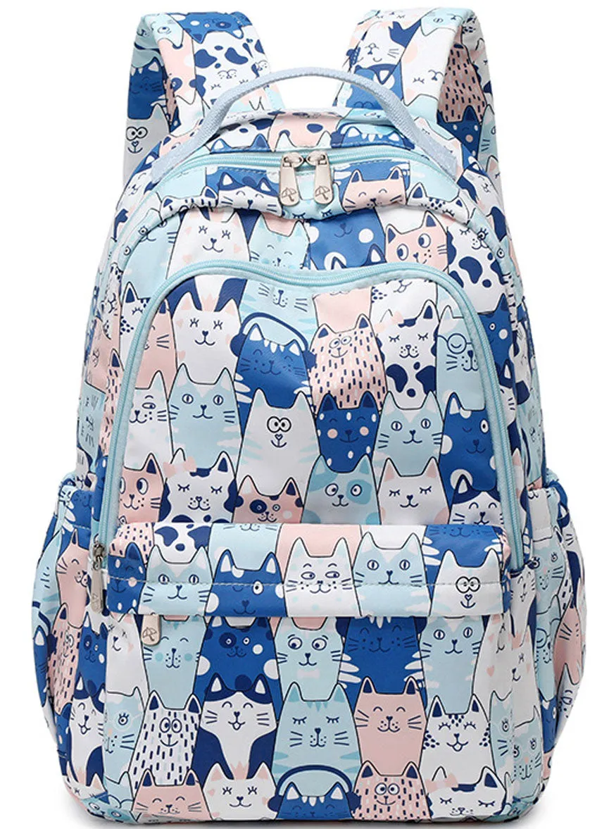 Cute Backpack Kids School Bag Large Capacity Cartoon College Bookbag