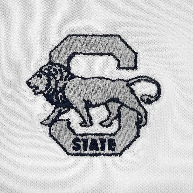 Cutter & Buck Virtue Eco Vintage Lion/S logo Pique Polo
