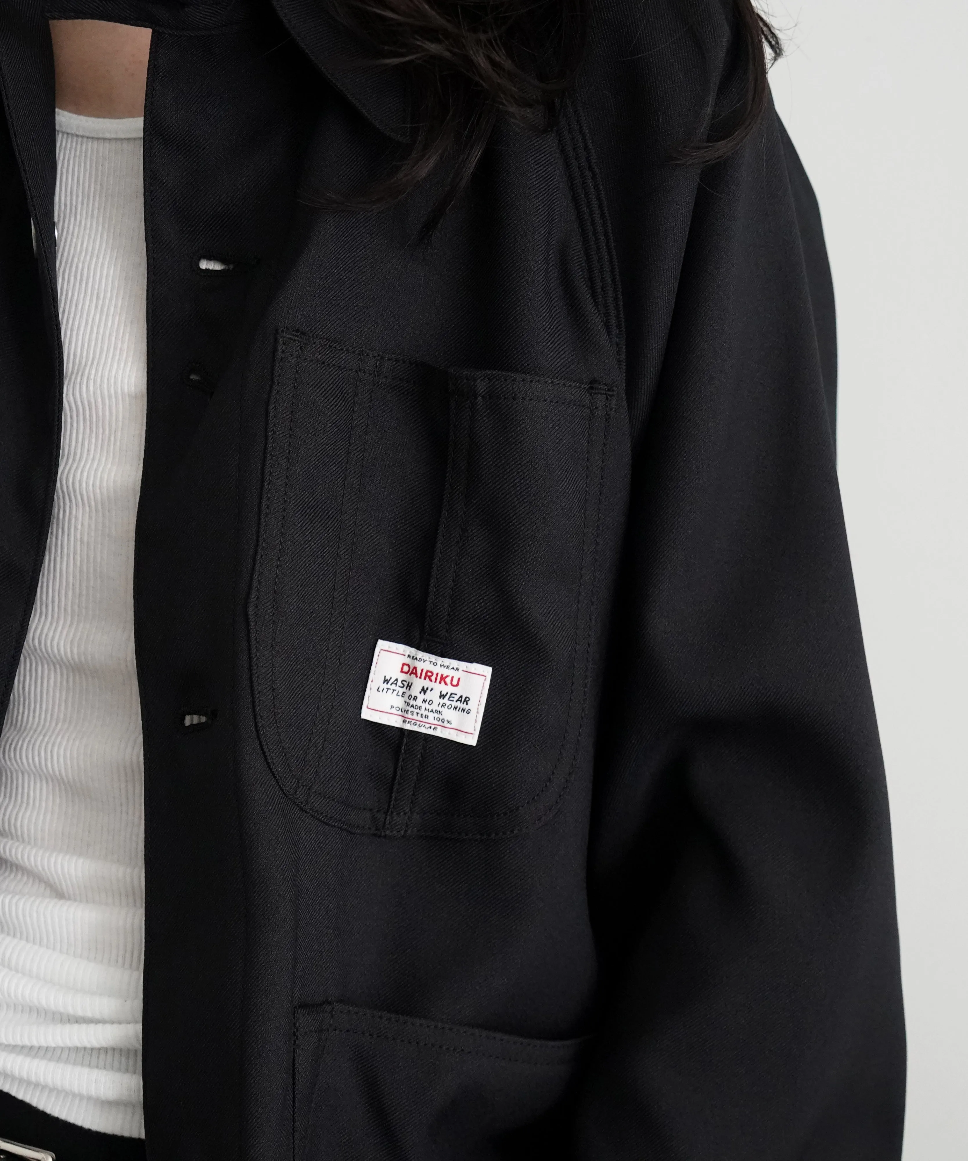 DAIRIKU Polyester Cover All "BLACK"