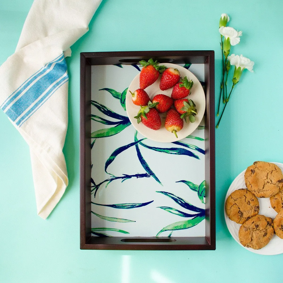 Dancing Leaves Tray