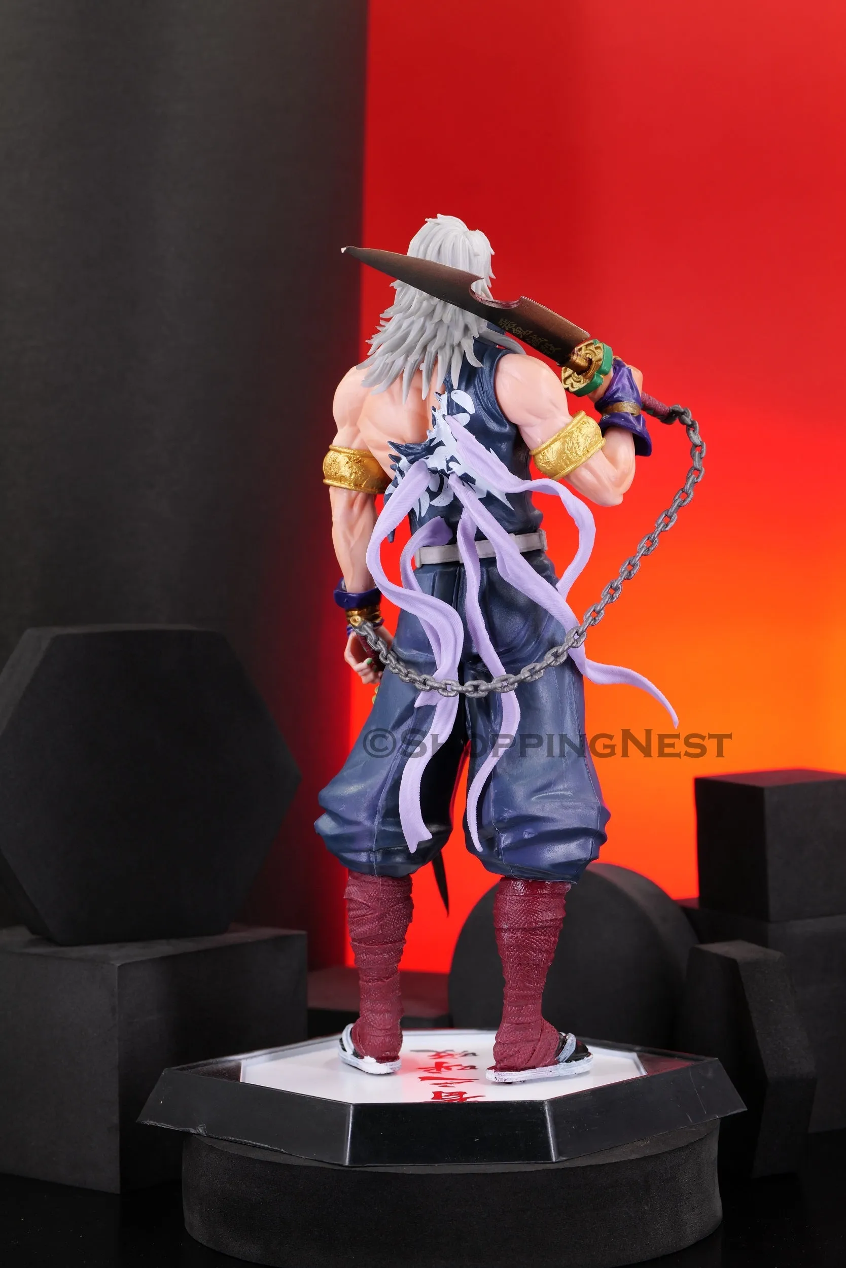 Demon Slayer Hashira Tengen Uzui Action Figure | 29 Cms |