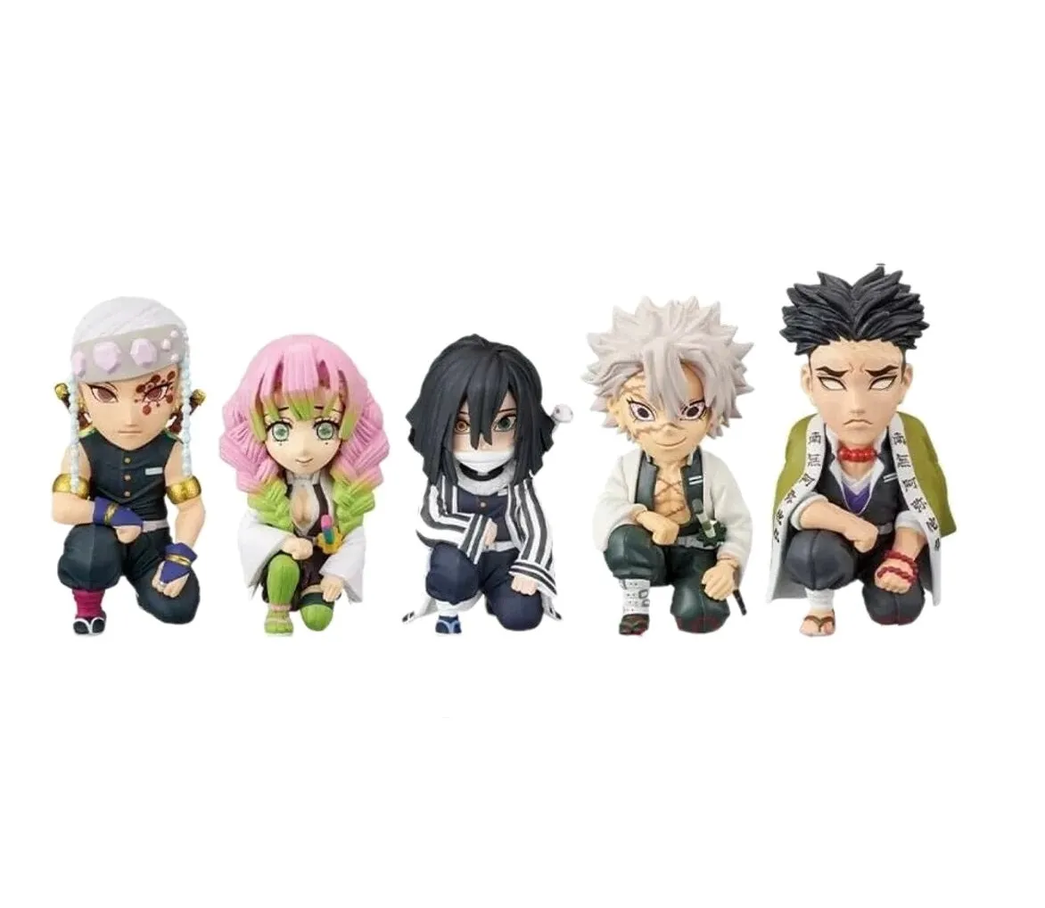 Demon Slayer Set Of 9 Hashira Action Figures | 8-9 Cms |