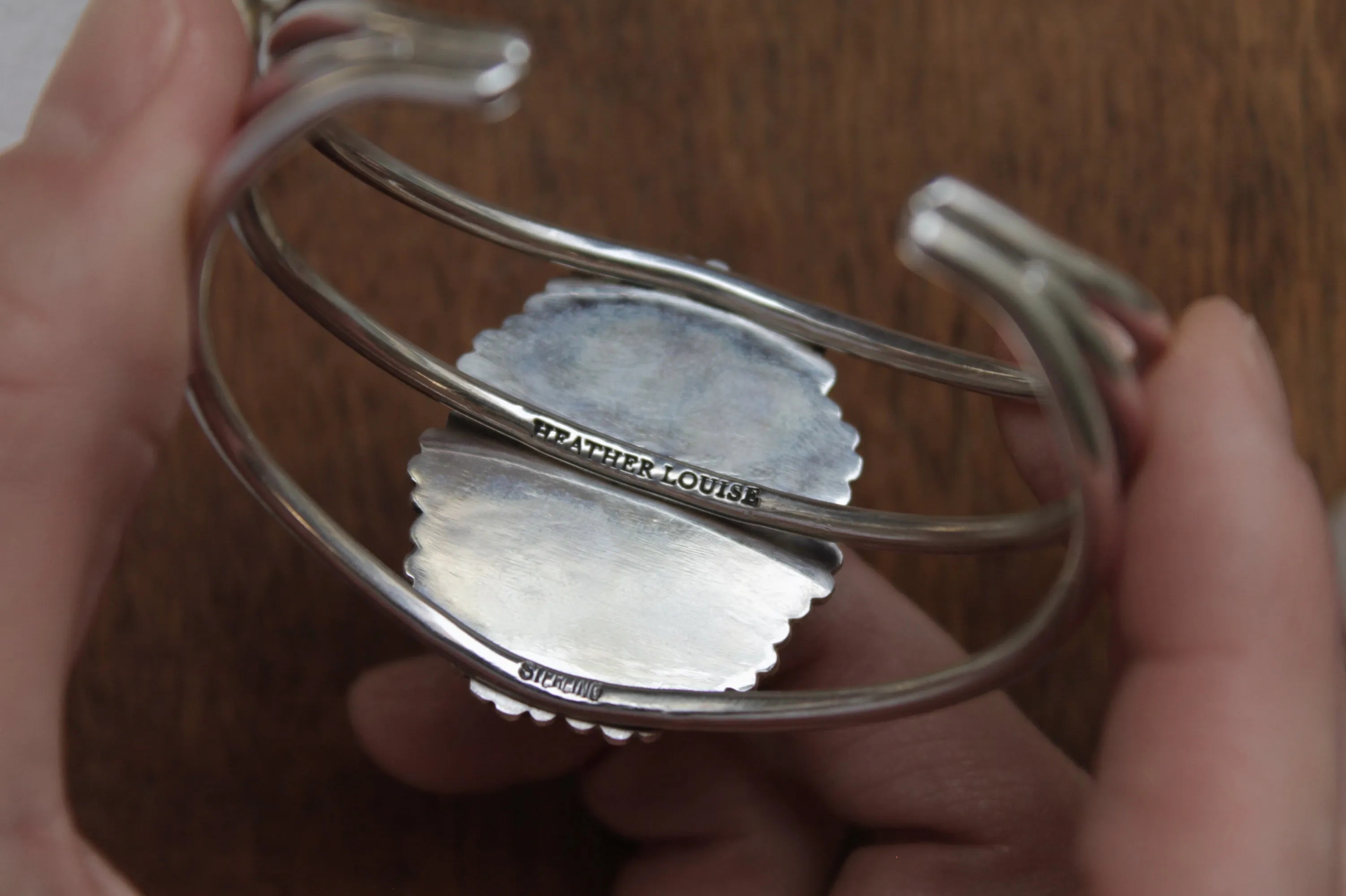Desert Deco Statement Cuff | White Buffalo
