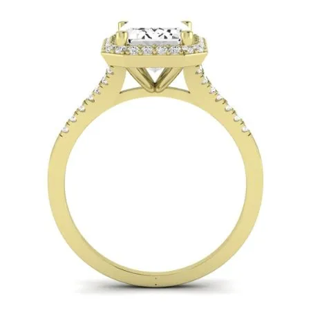 Desert Rose - Emerald Lab Diamond Bridal Set (IGI Certified)