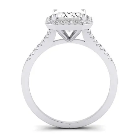 Desert Rose - Emerald Lab Diamond Bridal Set (IGI Certified)