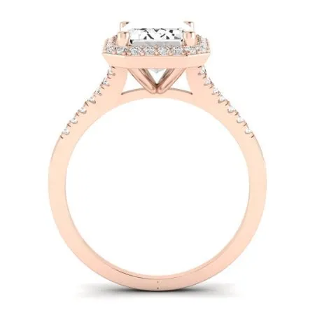 Desert Rose - Emerald Lab Diamond Bridal Set (IGI Certified)