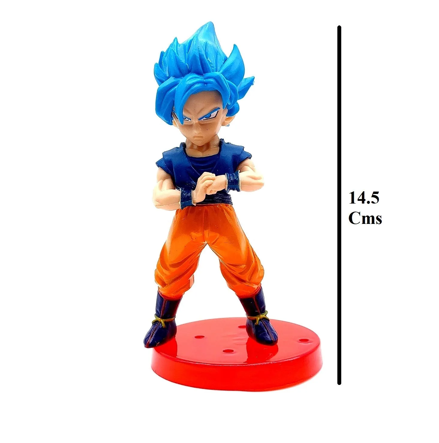 Dragon Ball Z DBZ Goku Saiyan Blue Action Figure Collectible |14.5CM|